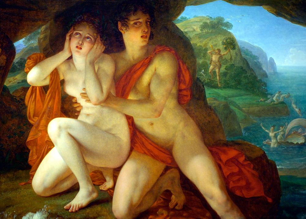 Acis And Galatea by AntoineJean Gros, 1833
